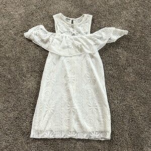 Miami Francesca’s White Graduation Dress Size XS